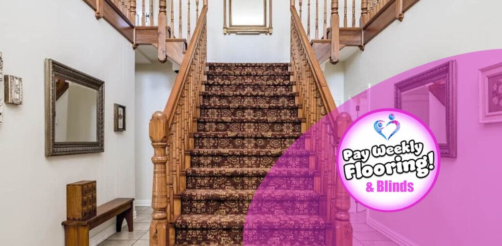 latest carpet trends for stairs